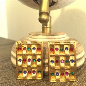 vintage clip on earrings